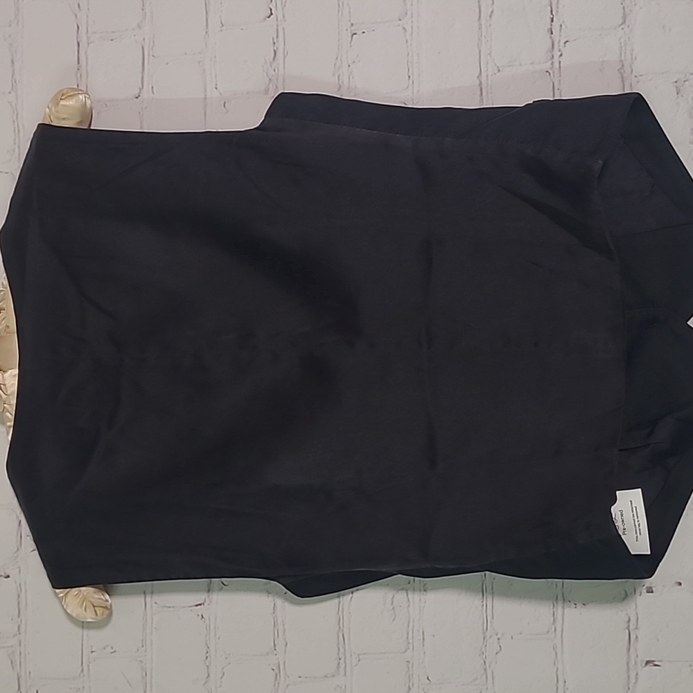 DOLCE & GABBANA D&G Black Linen & Silk Vest Womens US 6 Label 42 Authenticated - Picture 8 of 13